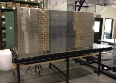 1 Ton Pallet of Wrapped Steel Doors