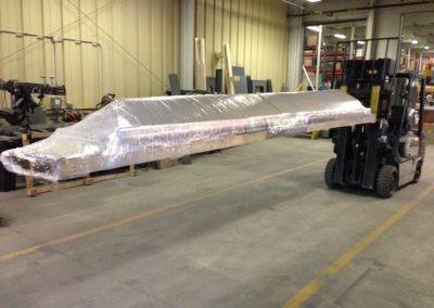 16 Foot Wrapped Pallet