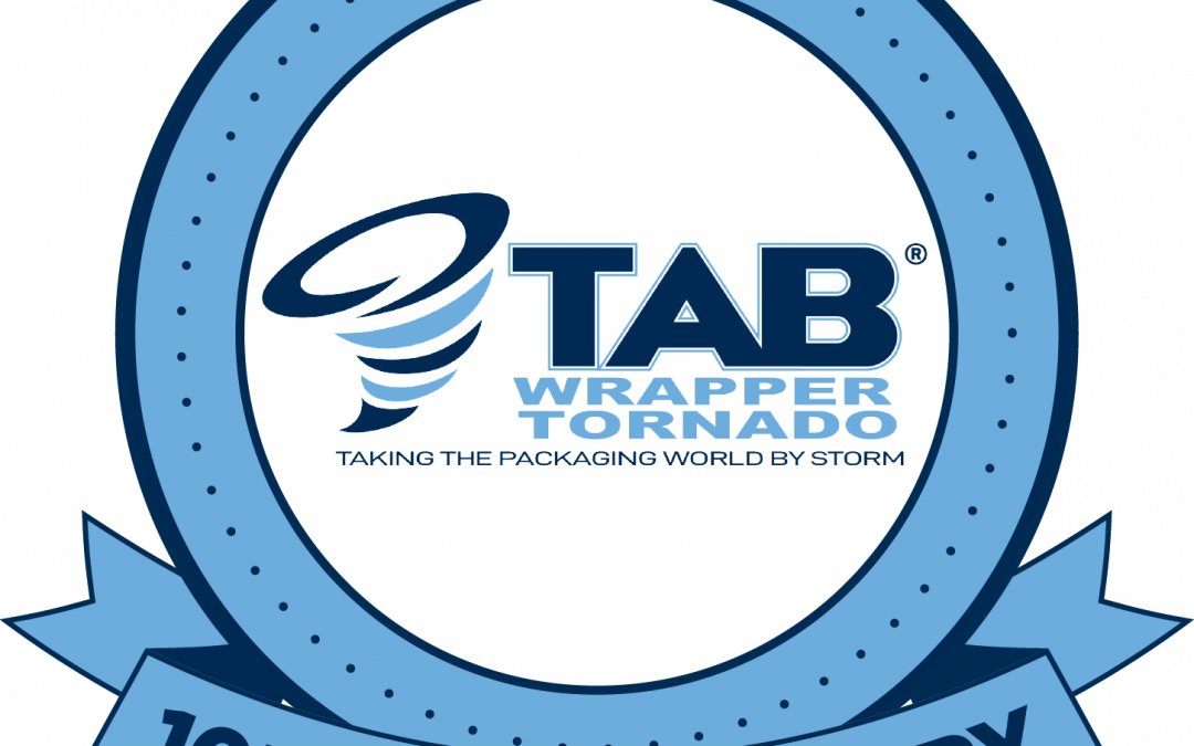 TAB Wrapper Tornado 10th anniversary logo